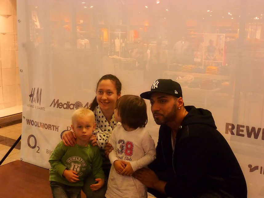 Mehrzad Marashi in der Nordh&auml;user Marktpassage