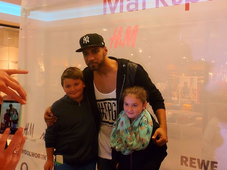 Mehrzad Marashi in der Nordh&auml;user Marktpassage