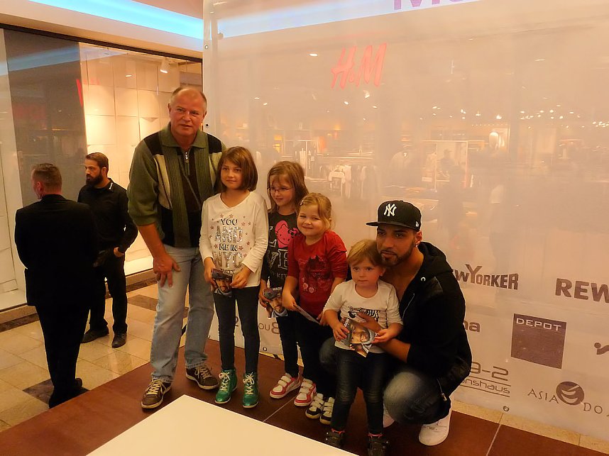 Mehrzad Marashi in der Nordh&auml;user Marktpassage