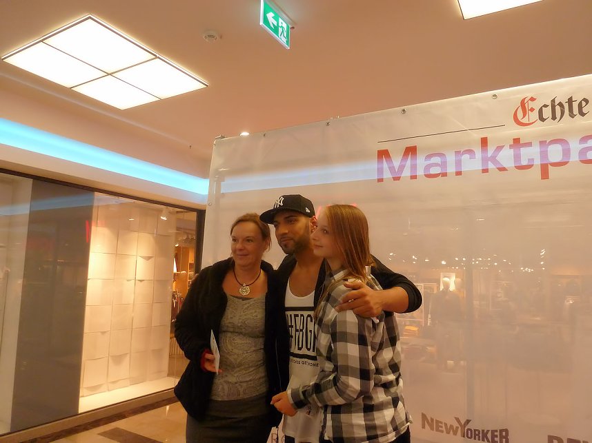 Mehrzad Marashi in der Nordh&auml;user Marktpassage