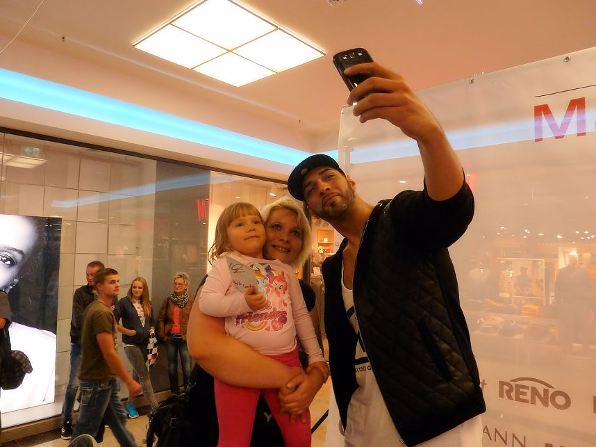 Mehrzad Marashi in der Nordh&auml;user Marktpassage