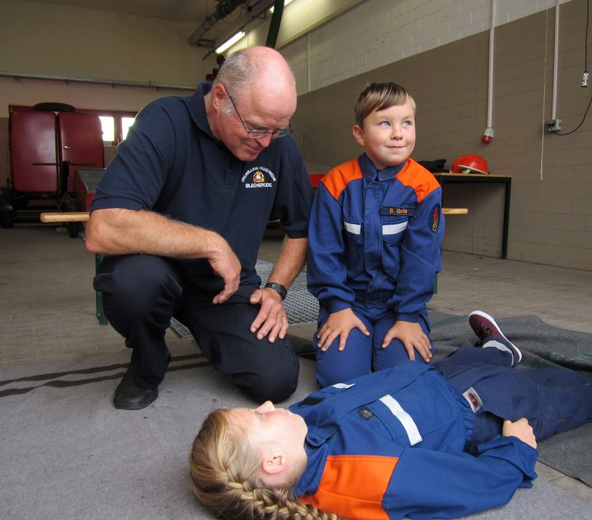 Retten will gelernt sein - in Bleicherode konnte der Feuerwehr-Nachwuchs zeigen was er gelernt hat