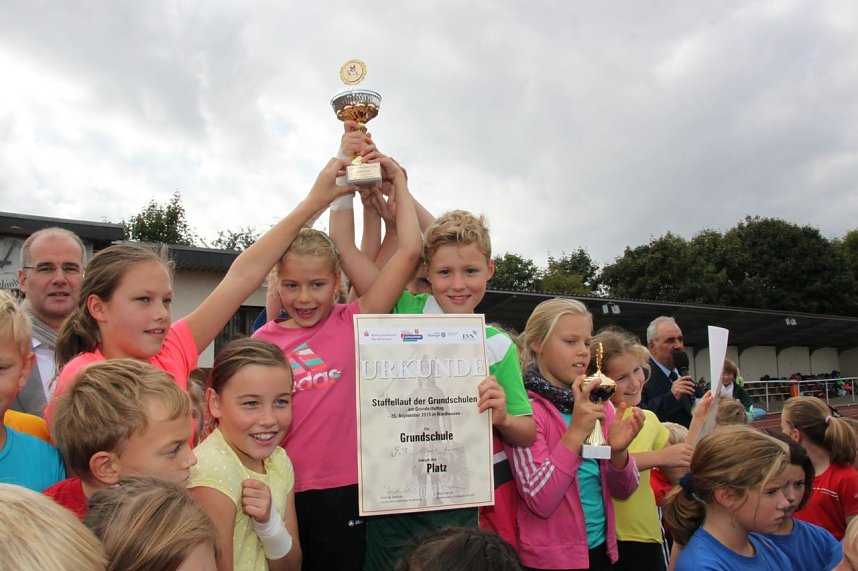 Staffellauf um den Pokal des Landrates