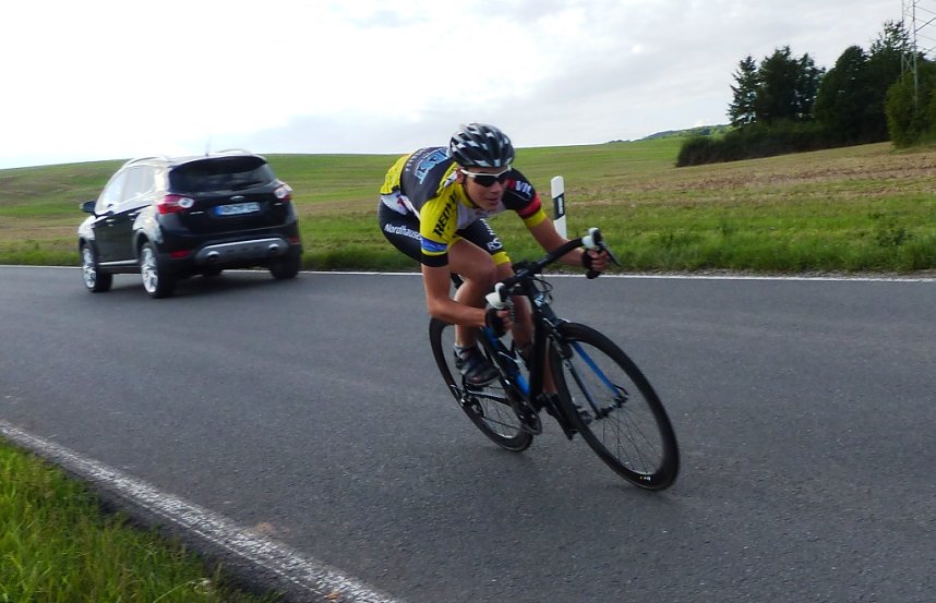 220 H&ouml;henmeter auf zehn Kilometer