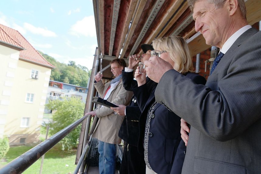 Richtfest in der Altstadt