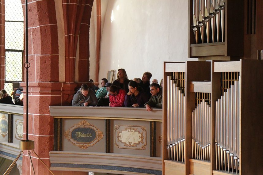 Erntedankgottesdienst der Lebenshilfe in der Blasiikirche Nordhausen