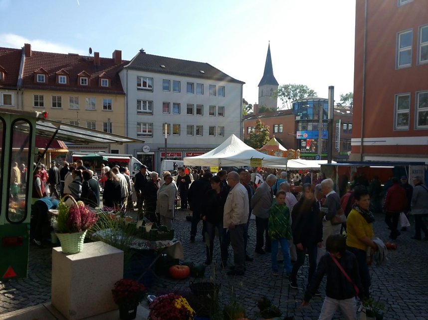 Menschen und K&uuml;rbisse