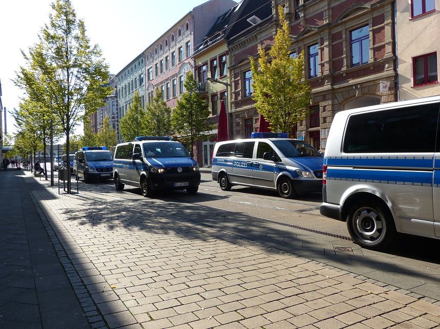 Zwei Demos in Nordhausen