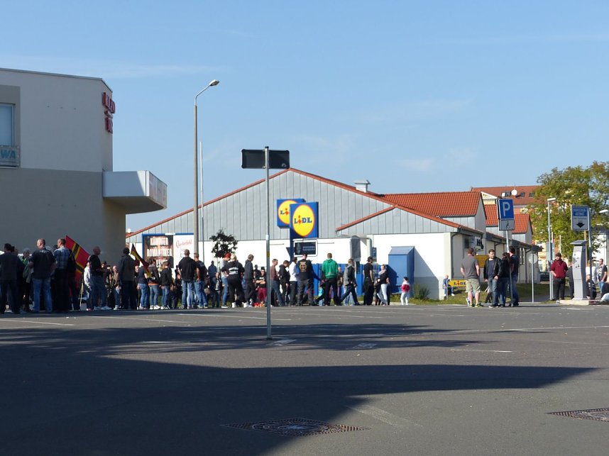 Zwei Demos in Nordhausen