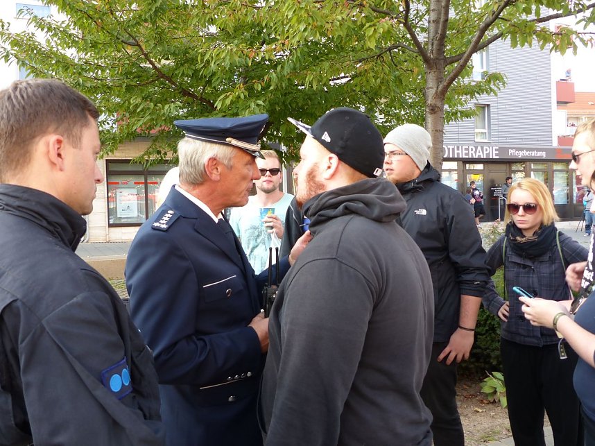 Zwei Demos in Nordhausen