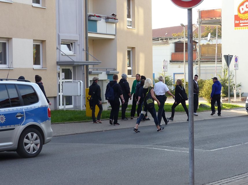 Zwei Demos in Nordhausen