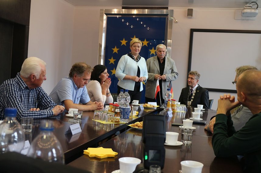 Besuch aus Ostr&oacute;w Wielkopolski im Nordh&auml;user Rathaus