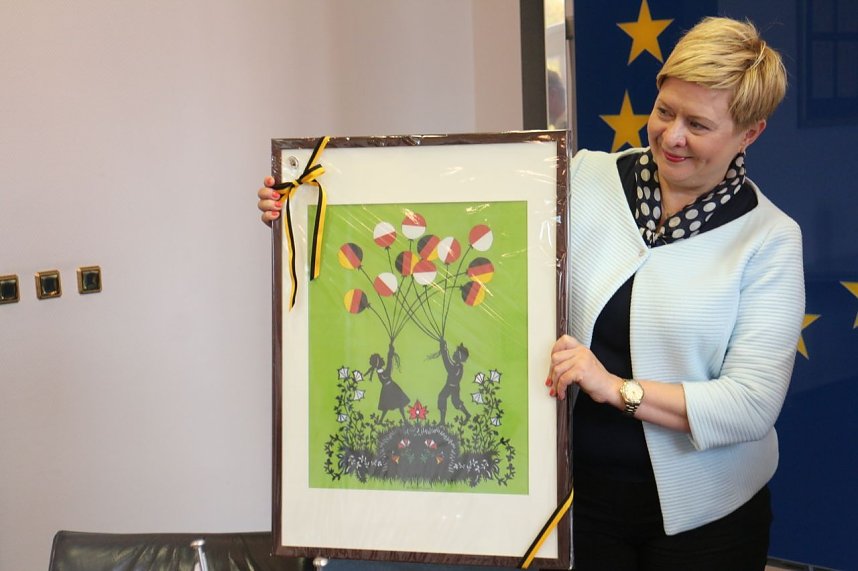 Besuch aus Ostr&oacute;w Wielkopolski im Nordh&auml;user Rathaus