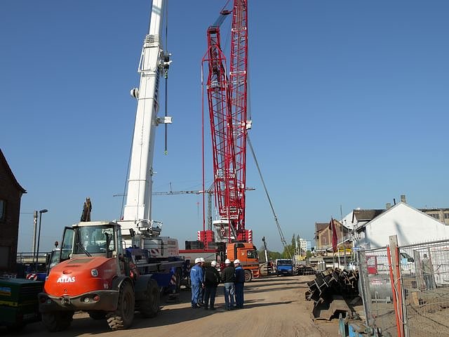 Gigantische Baustelle