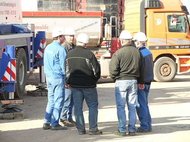 Gigantische Baustelle