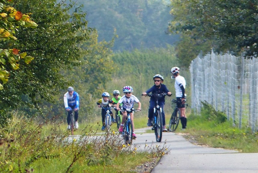 Einzelzeitfahren zwischen Urbach und Buchholz