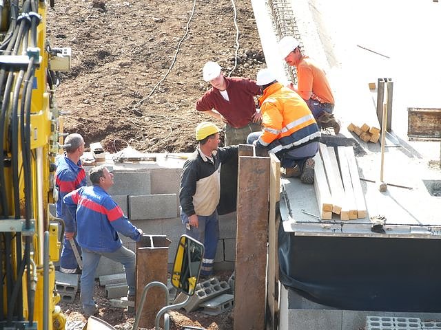 Gigantische Baustelle