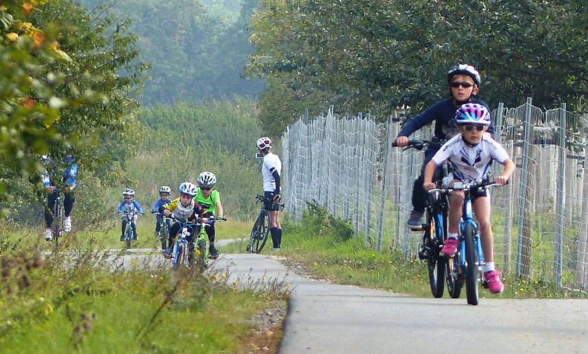 Einzelzeitfahren zwischen Urbach und Buchholz