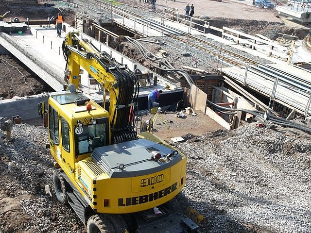 Gigantische Baustelle