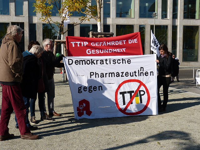 Demo gegen TTIP
