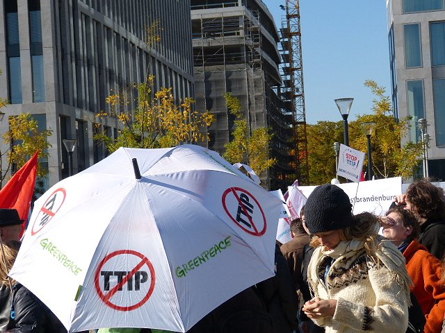 Demo gegen TTIP