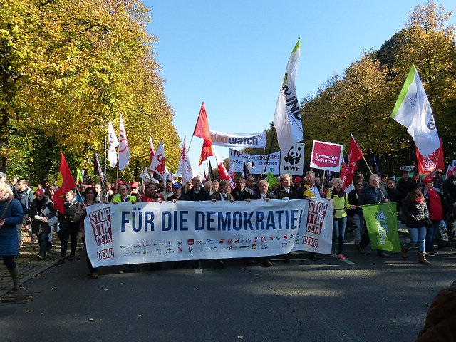 Demo gegen TTIP