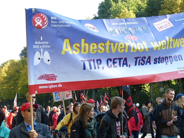 Demo gegen TTIP