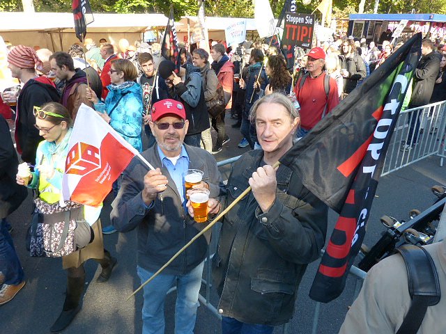 Demo gegen TTIP