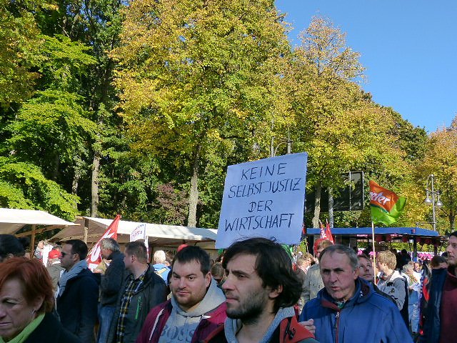 Demo gegen TTIP