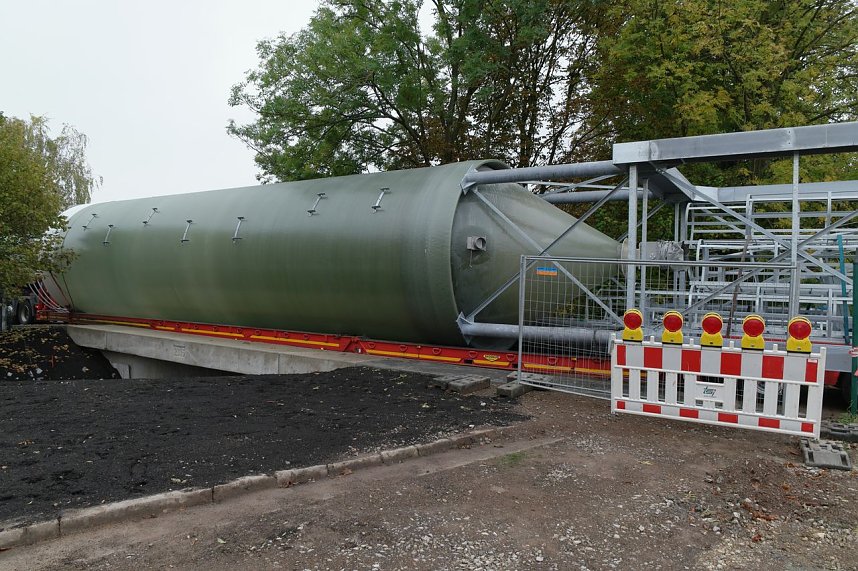 Ma&szlig;arbeit am Salzagraben