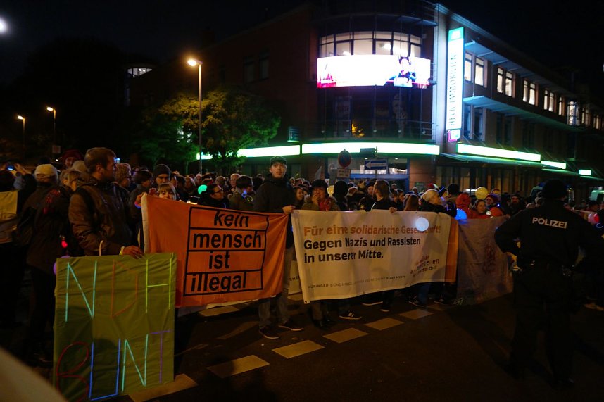 Zwei Demos in Nordhausen