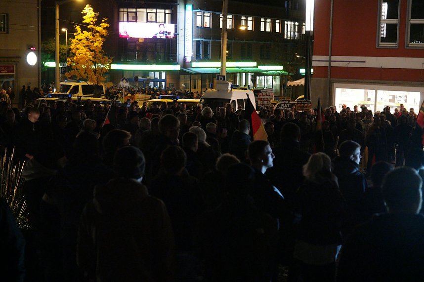 Zwei Demos in Nordhausen