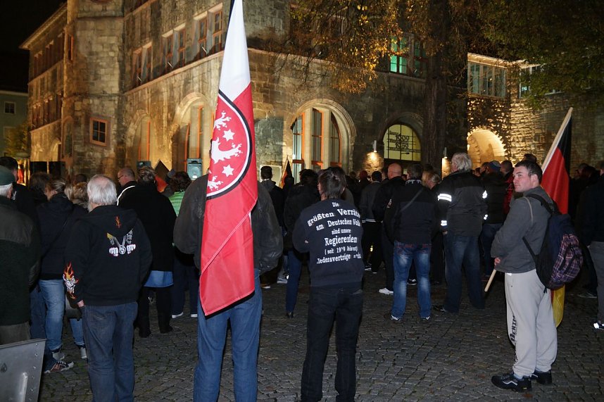 Zwei Demos in Nordhausen