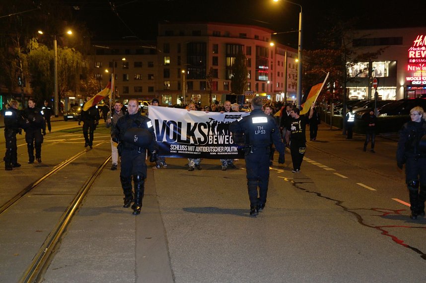 Zwei Demos in Nordhausen