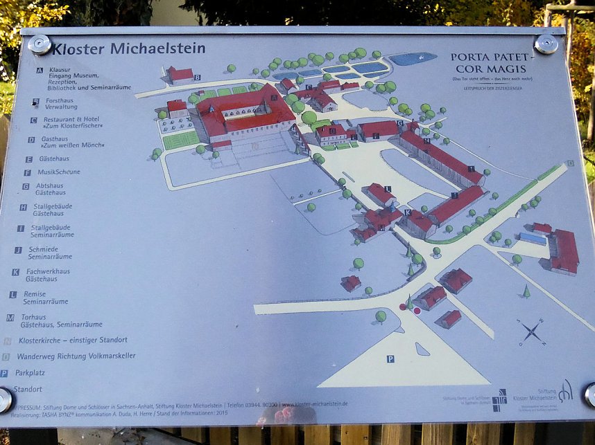 Peter Blei im Kloster Michaelisstein