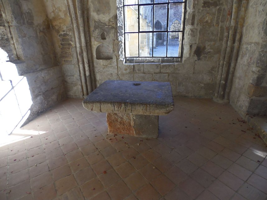 Peter Blei im Kloster Michaelisstein