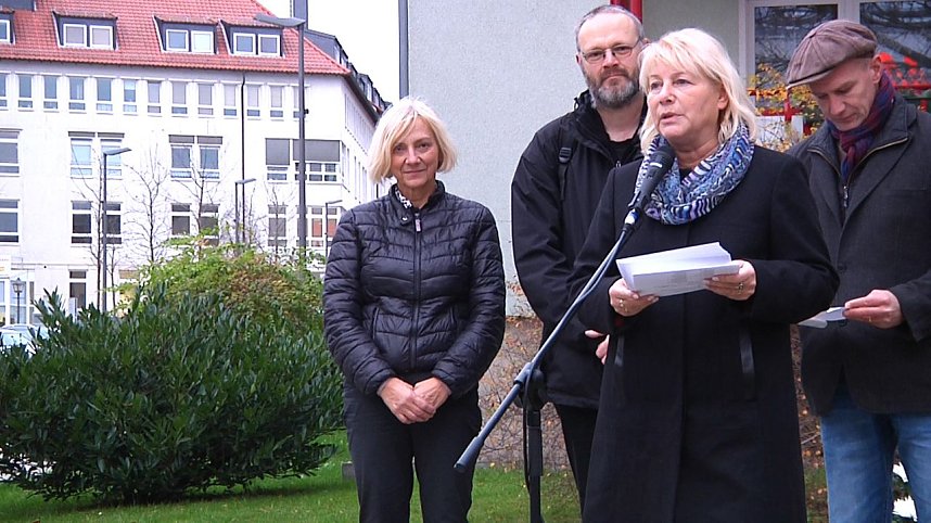 Gedenkveranstaltungen in Nordhausen am 9. November 2015