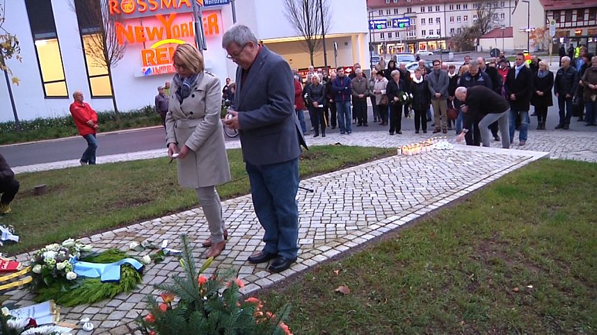 Gedenkveranstaltungen in Nordhausen am 9. November 2015