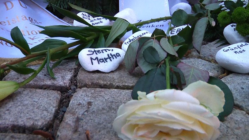 Gedenkveranstaltungen in Nordhausen am 9. November 2015