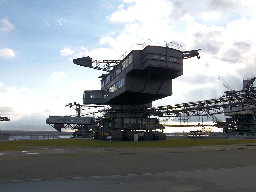 Zu Besuch in Ferropolis