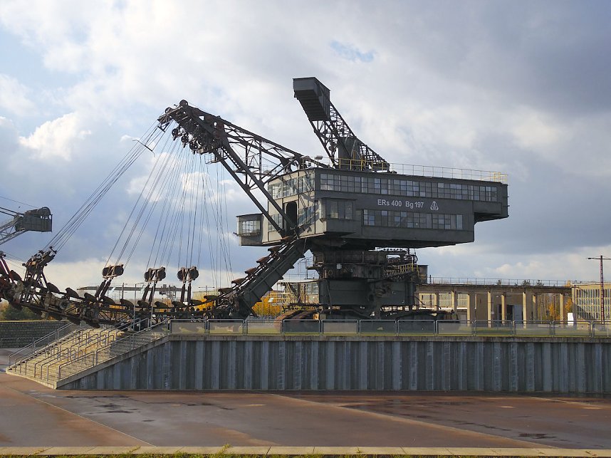 Zu Besuch in Ferropolis