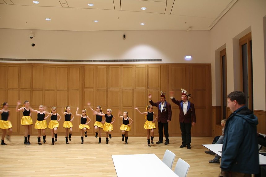 Die Narren aus Salza &uuml;bernehmen das Regiment