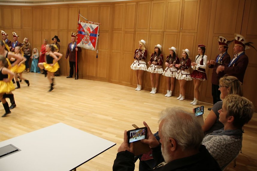 Die Narren aus Salza &uuml;bernehmen das Regiment