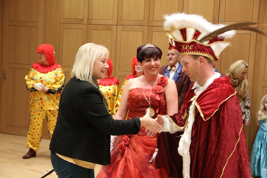 Die Narren aus Salza &uuml;bernehmen das Regiment