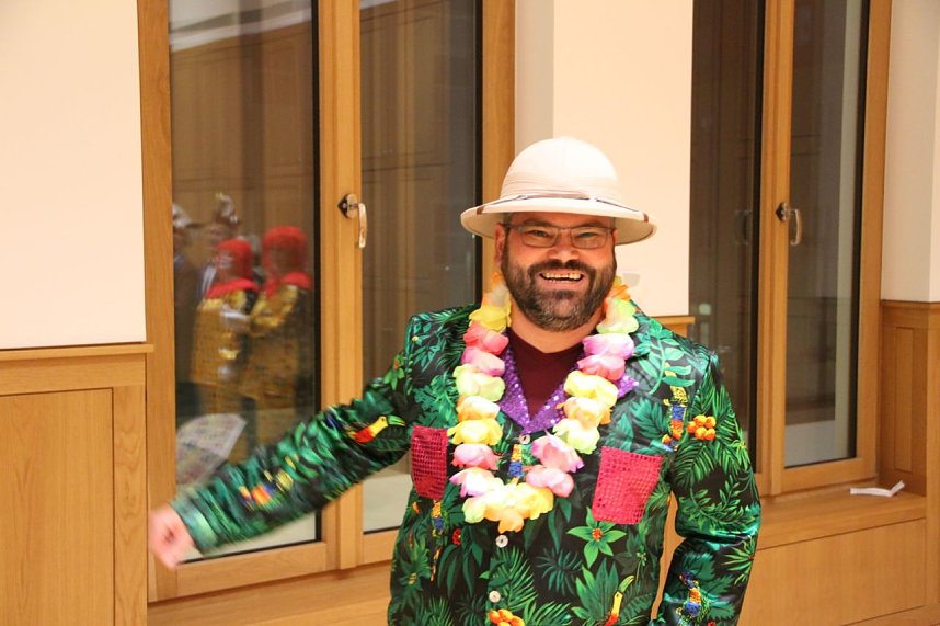 Die Narren aus Salza &uuml;bernehmen das Regiment