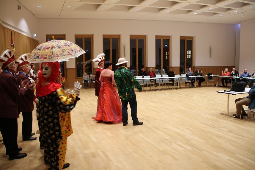 Die Narren aus Salza &uuml;bernehmen das Regiment