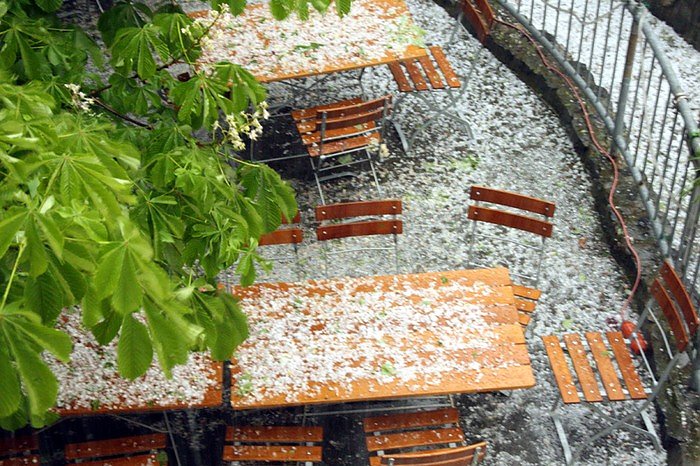 Unwetter in der Nordh&auml;user Altstadt