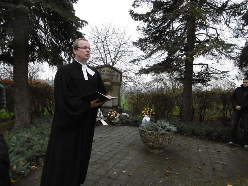 Gedenken in Heringen