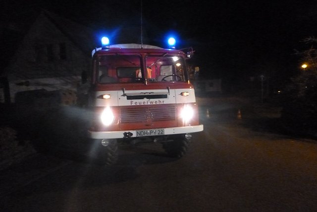 Feuerwehr in Neustadt-Osterode &uuml;bte