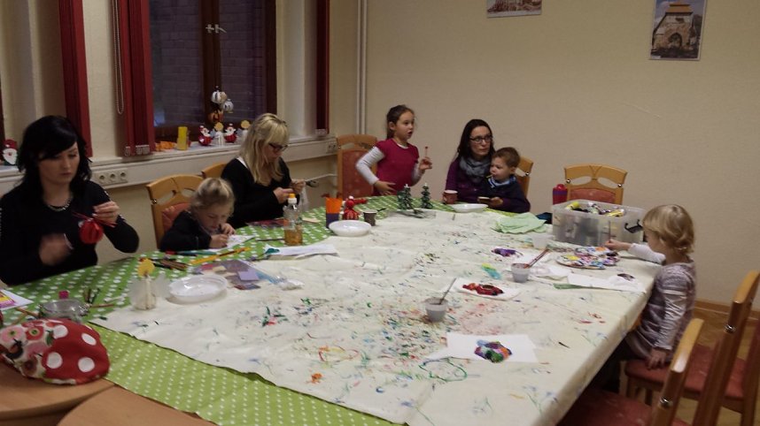 Adventsbasteln in Harztor